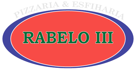 Logo da pizzaria Rabelo